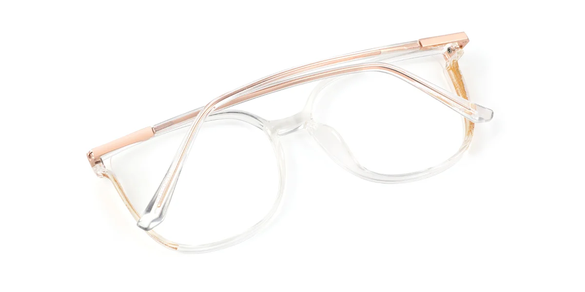 Clear Rectangle Unique Gorgeous  Eyeglasses | WhereLight