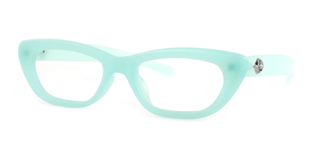 Green Cateye Gorgeous  Eyeglasses | WhereLight