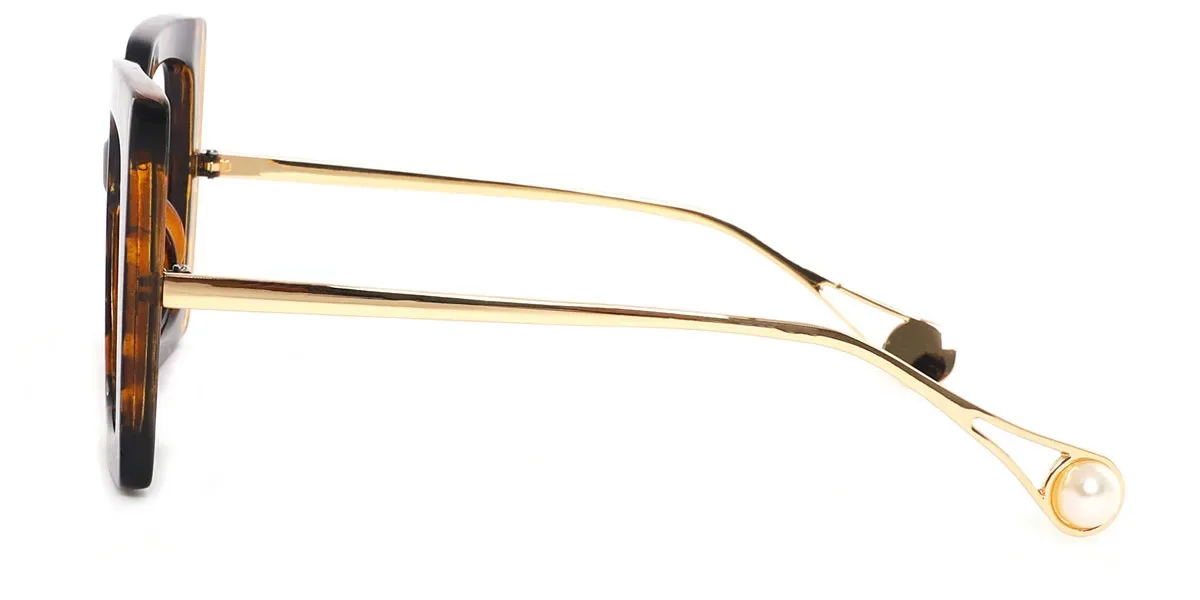 Tortoiseshell Rectangle Gorgeous  Eyeglasses | WhereLight