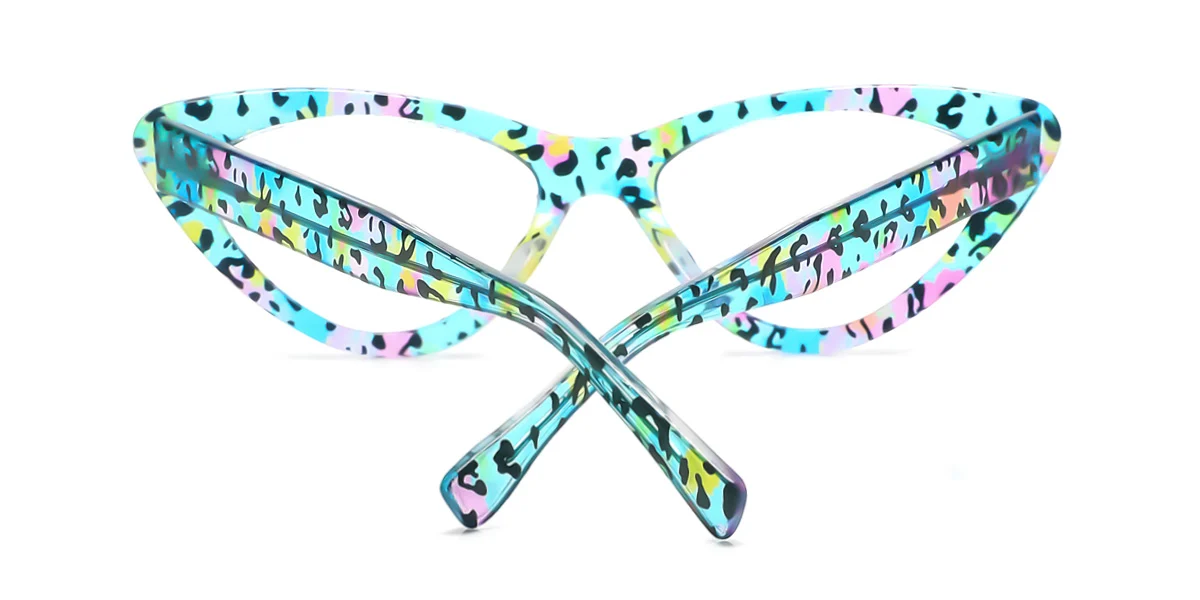 Floral Cateye Gorgeous Spring Hinges Eyeglasses | WhereLight