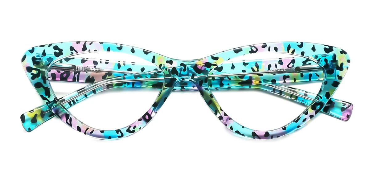 Floral Cateye Gorgeous Spring Hinges Eyeglasses | WhereLight