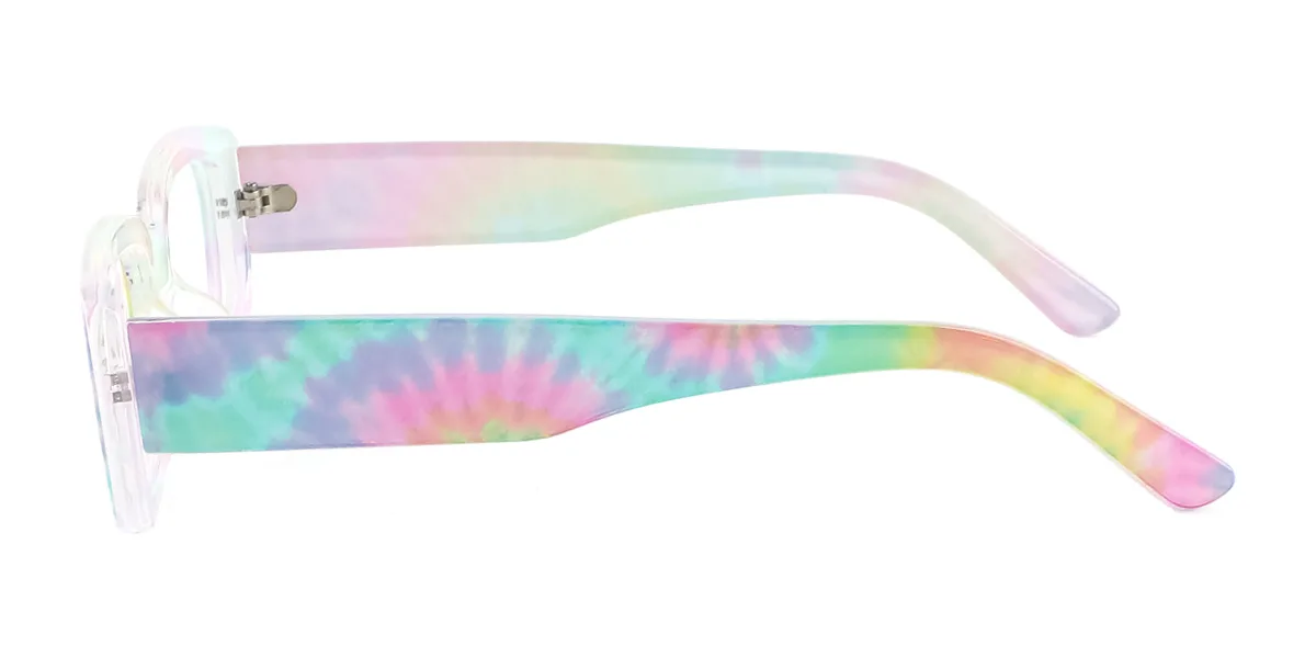Multicolor Rectangle Unique Custom Engraving Eyeglasses | WhereLight