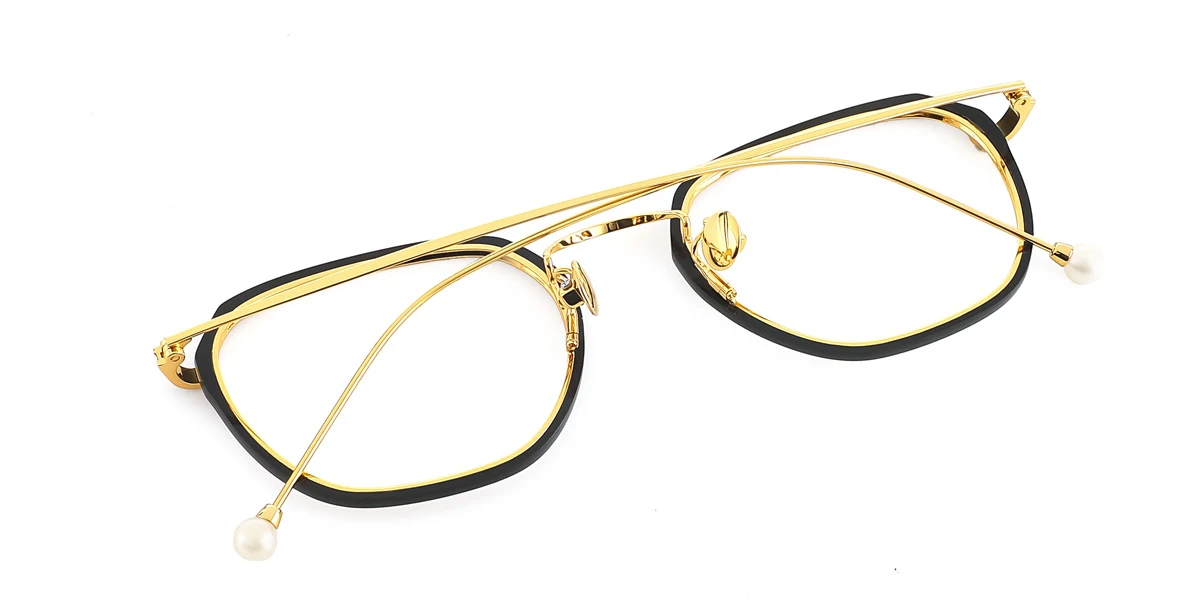 Gold Oval Gorgeous  Eyeglasses | WhereLight