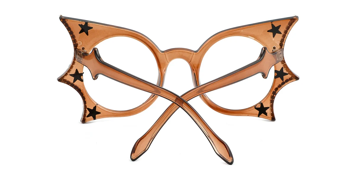 Brown Butterfly Gorgeous  Eyeglasses | WhereLight