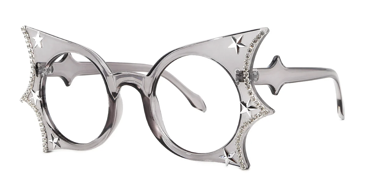 Grey Butterfly Gorgeous  Eyeglasses | WhereLight