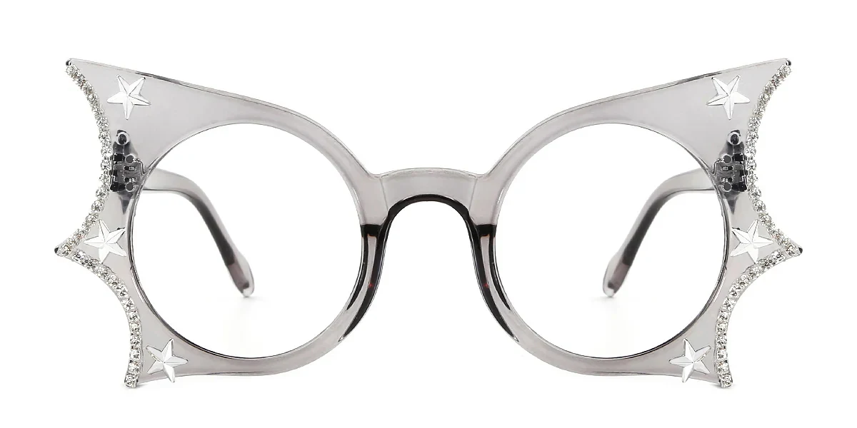 Grey Butterfly Gorgeous  Eyeglasses | WhereLight