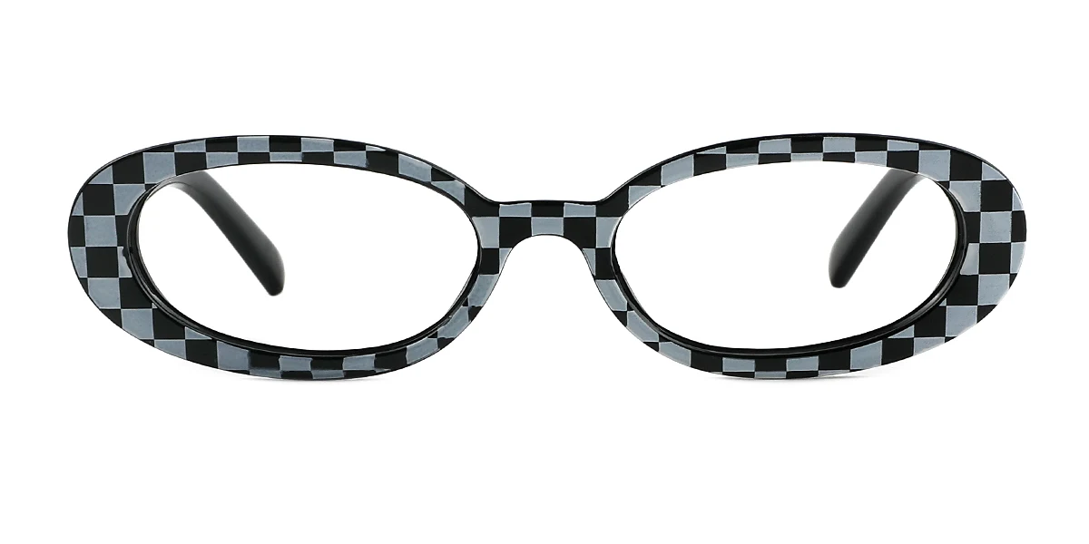 Other Oval Classic Retro Custom Engraving Eyeglasses | WhereLight