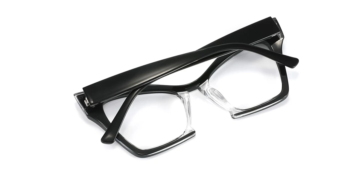 Black Cateye Retro  Eyeglasses | WhereLight