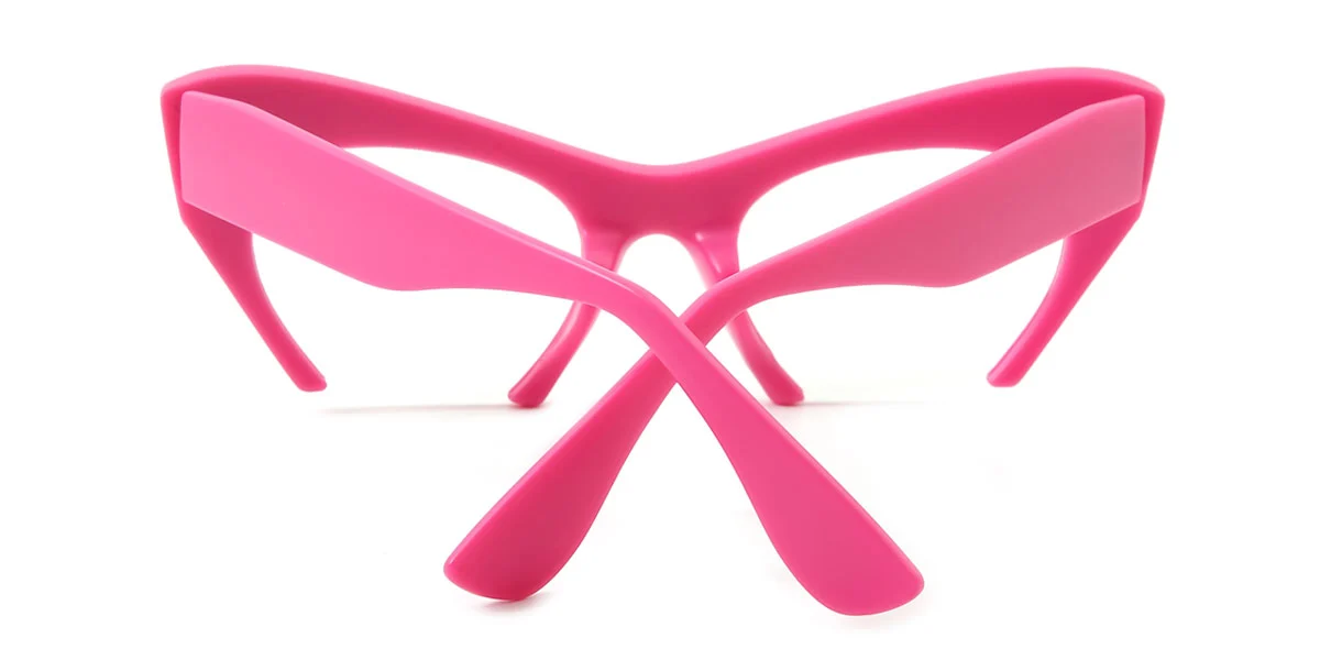 Pink Cateye Unique Custom Engraving Eyeglasses | WhereLight