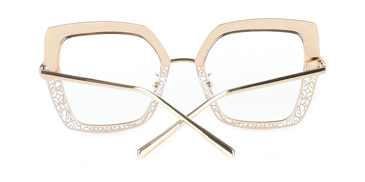 Grey Geometric Gorgeous  Eyeglasses | WhereLight