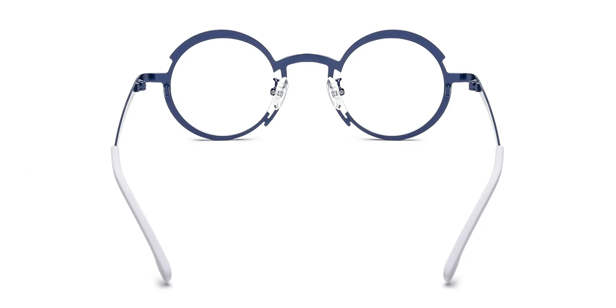 Other Round Retro Custom Engraving Eyeglasses | WhereLight