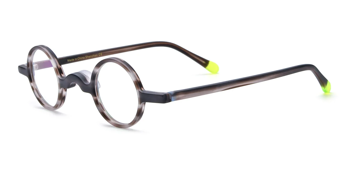Other Round Unique Custom Engraving Eyeglasses | WhereLight
