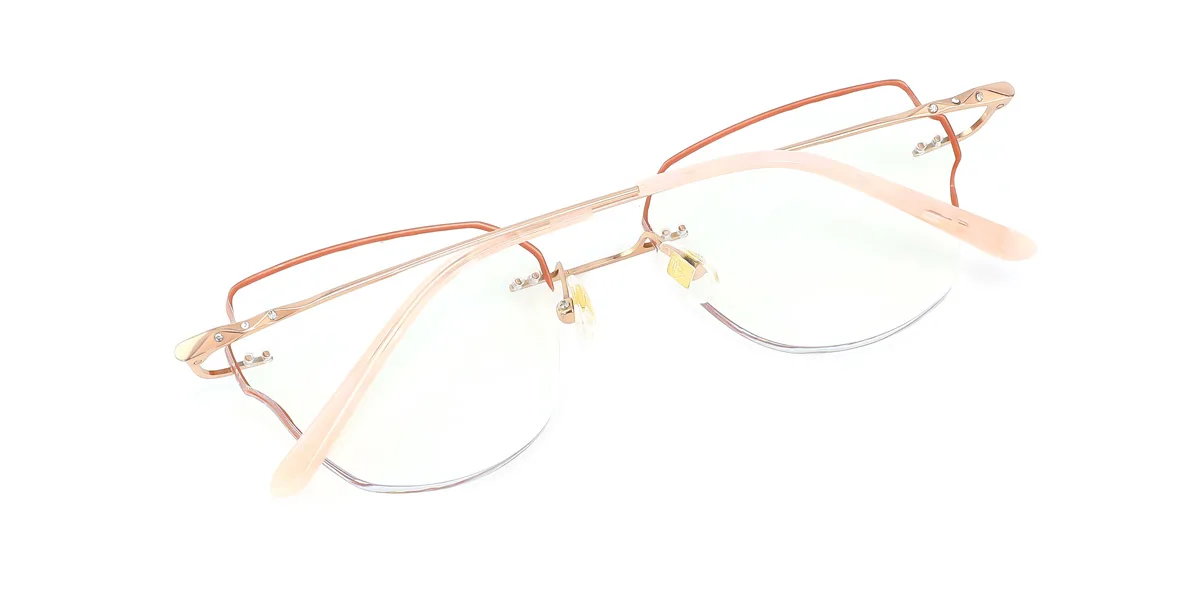 Pink Geometric Butterfly Gorgeous Custom Engraving Handmade Glasses | WhereLight