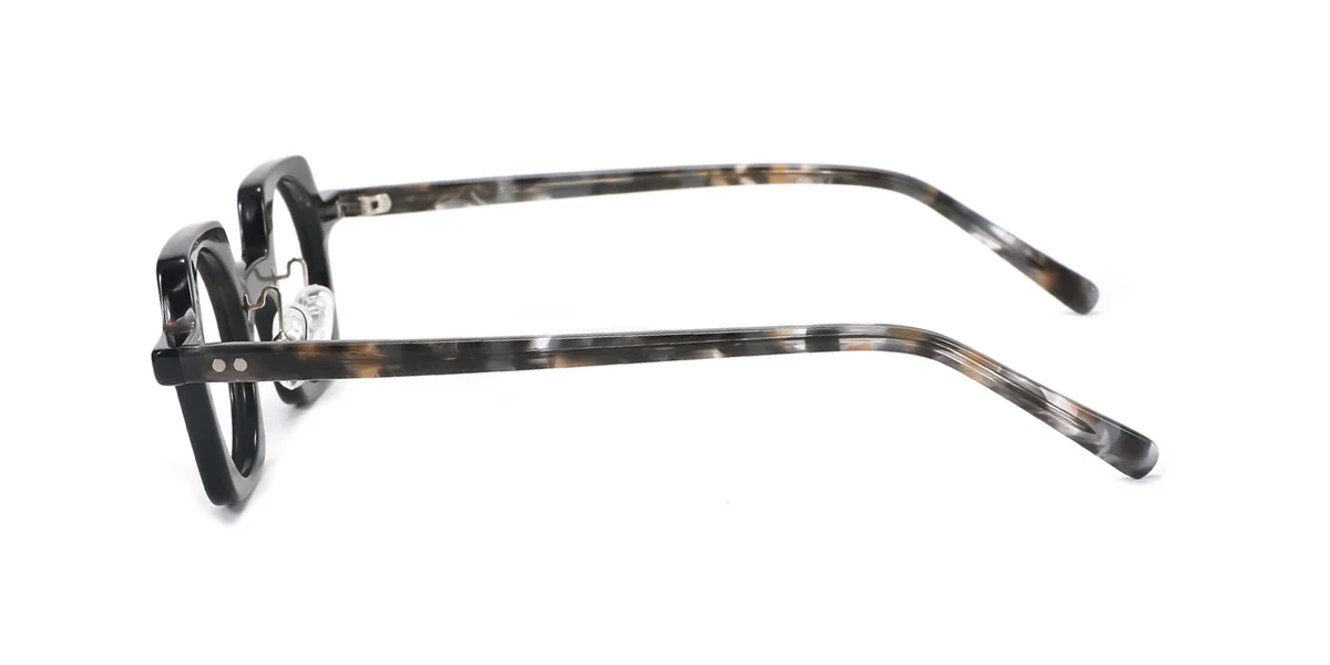 Floral Rectangle Round Unique  Eyeglasses | WhereLight