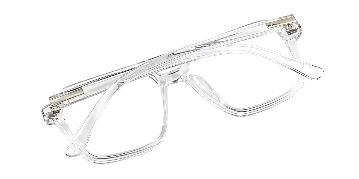 Clear Aviator Simple  Eyeglasses | WhereLight