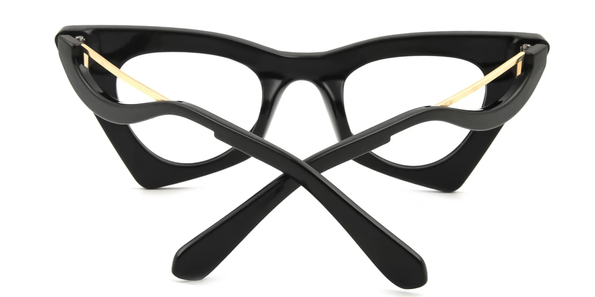 Multicolor Cateye Irregular Classic Retro Unique Gorgeous  Eyeglasses | WhereLight