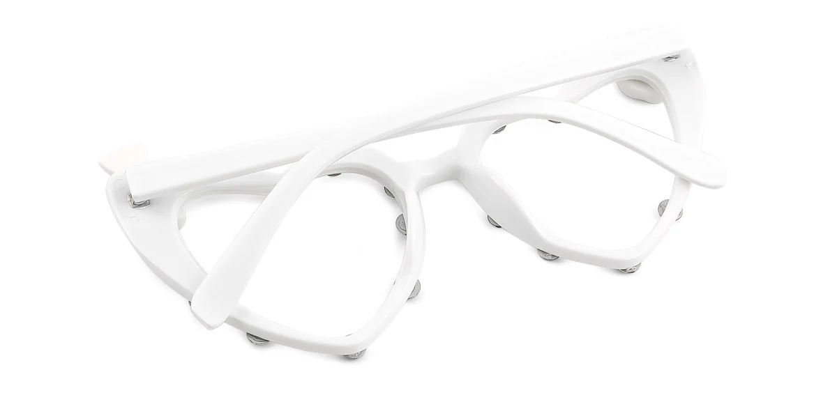 White Heart Gorgeous  Eyeglasses | WhereLight