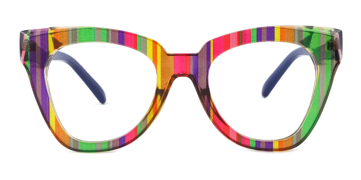Multicolor Cateye Gorgeous  Eyeglasses | WhereLight