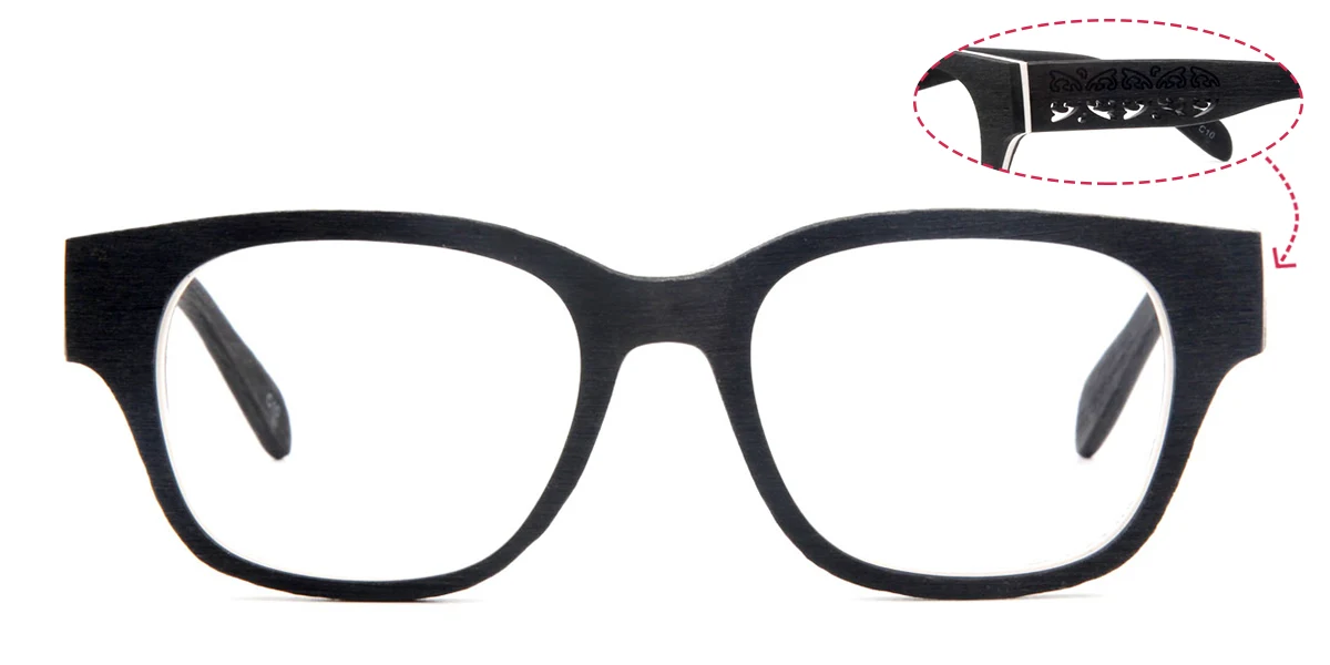 Other Oval Classic Custom Engraving Eyeglasses | WhereLight