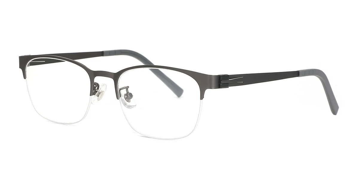 Grey Oval Gorgeous  Eyeglasses | WhereLight