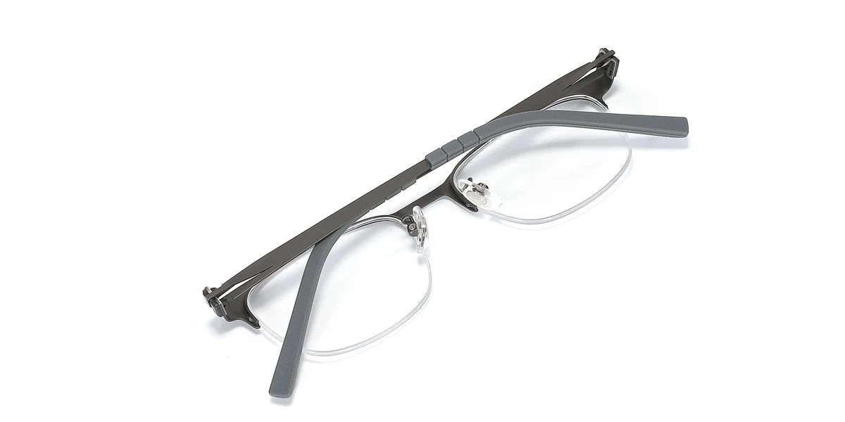 Grey Oval Gorgeous  Eyeglasses | WhereLight