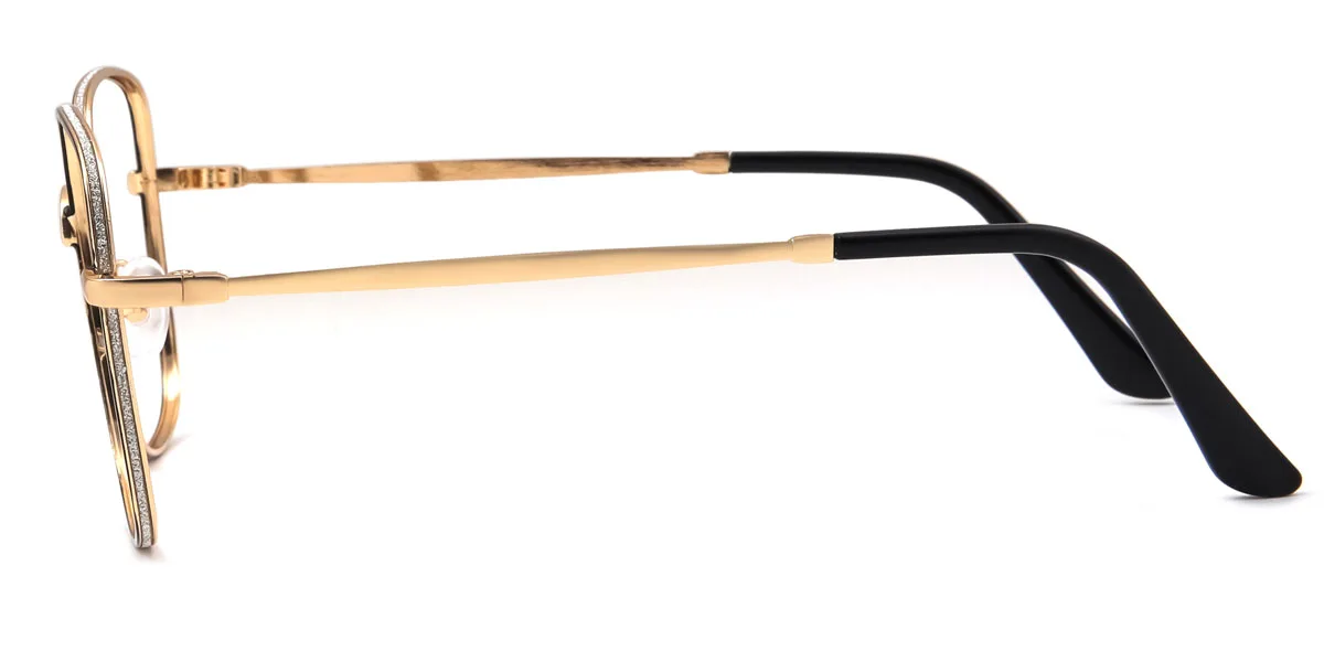 Black Rectangle Simple Classic Retro Custom Engraving Eyeglasses | WhereLight