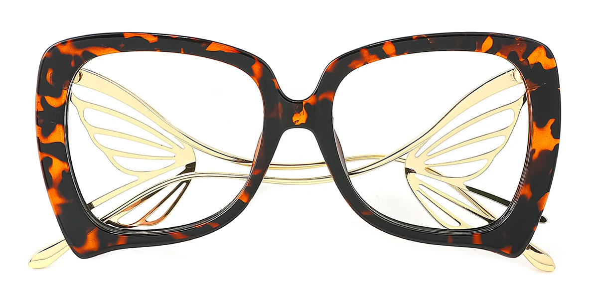 Tortoiseshell Irregular Gorgeous  Eyeglasses | WhereLight