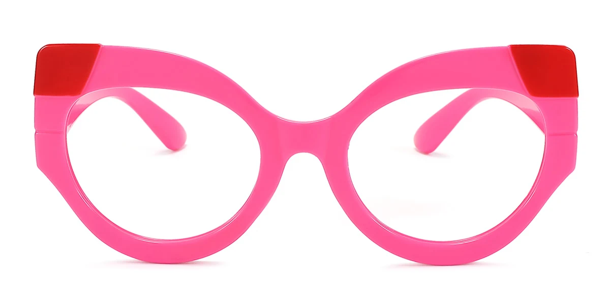 Pink Cateye Unique  Eyeglasses | WhereLight