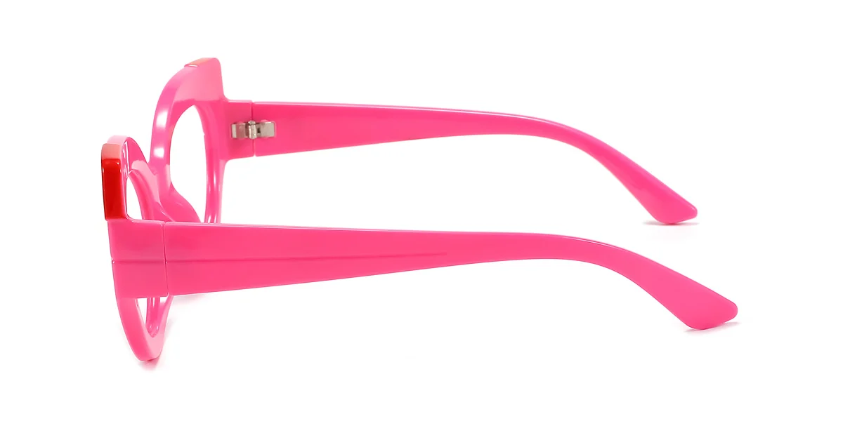 Pink Cateye Unique  Eyeglasses | WhereLight