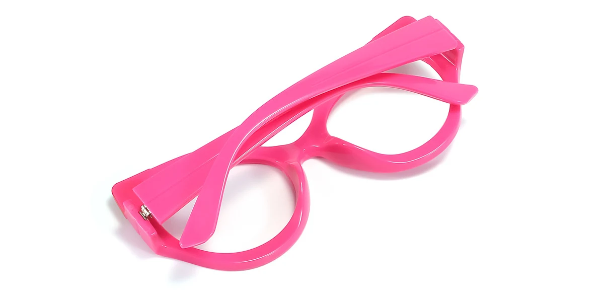 Pink Cateye Unique  Eyeglasses | WhereLight