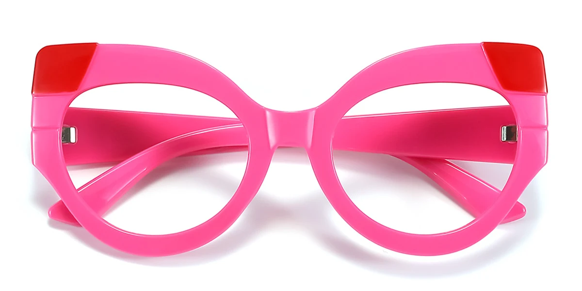 Pink Cateye Unique  Eyeglasses | WhereLight