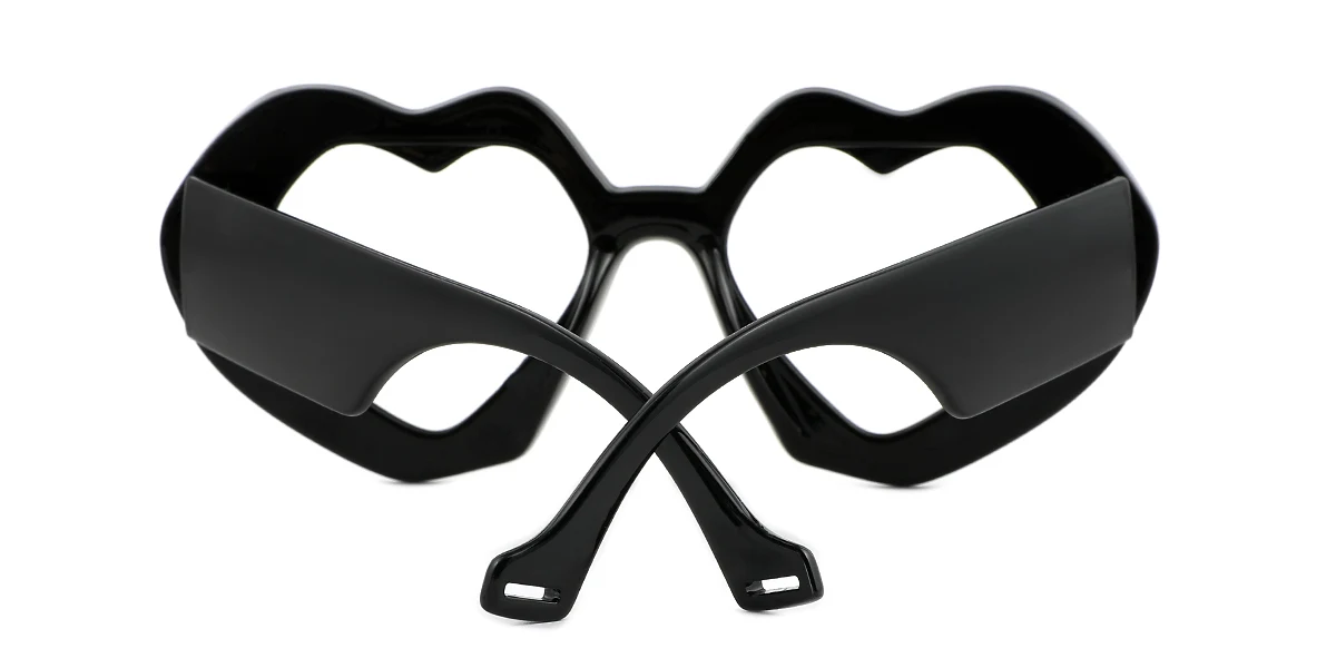 Black Heart Unique Gorgeous Custom Engraving Eyeglasses | WhereLight