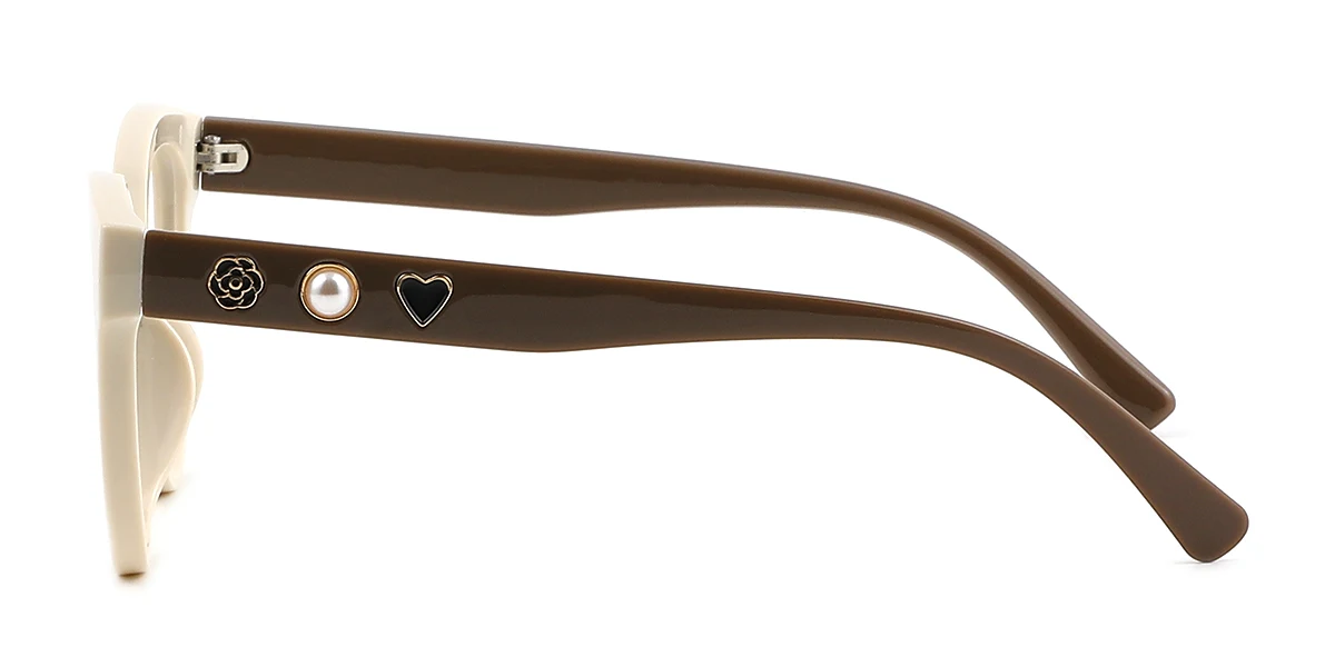 Other Cateye Simple Retro Custom Engraving Eyeglasses | WhereLight