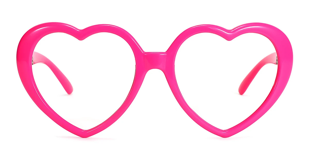 Pink Heart Unique  Eyeglasses | WhereLight