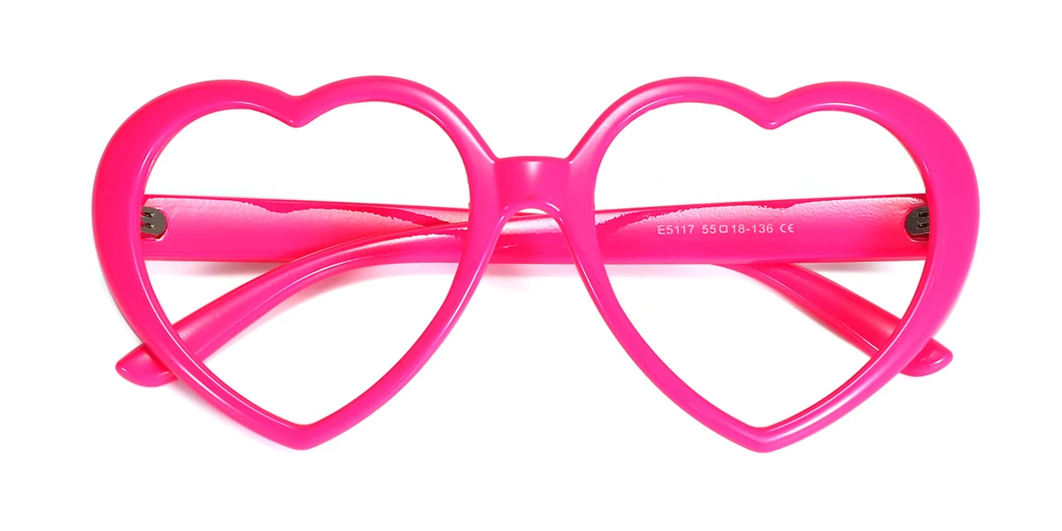 Pink Heart Unique  Eyeglasses | WhereLight