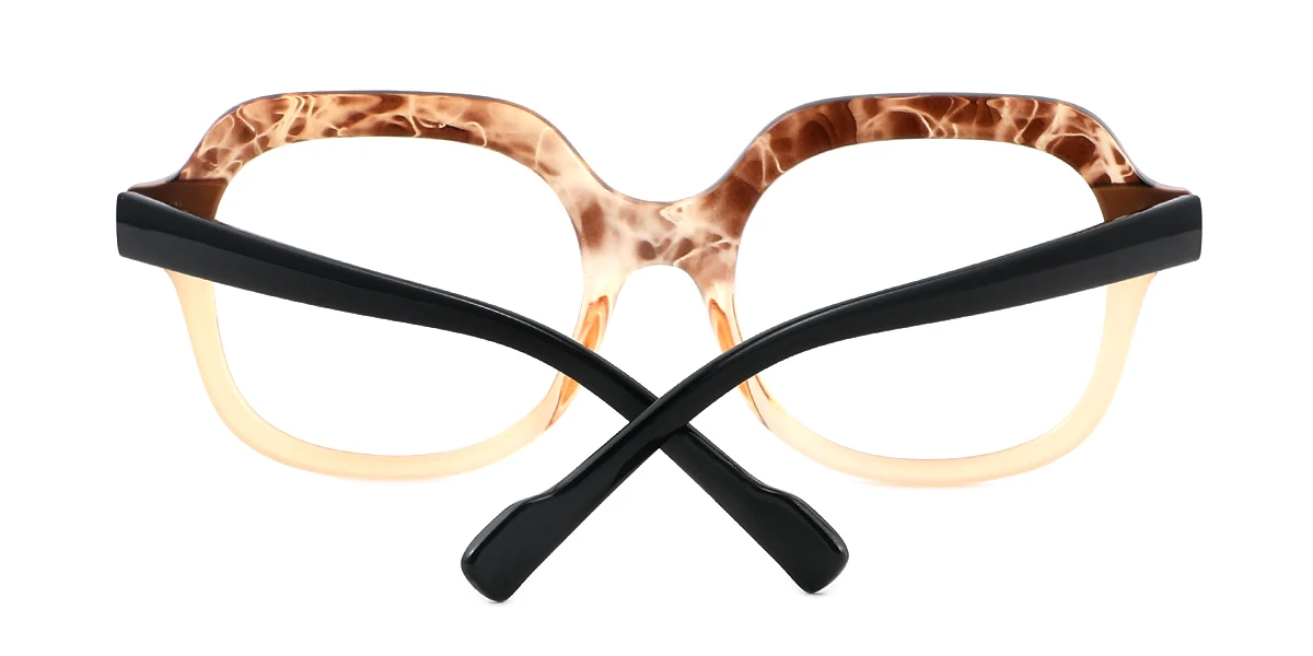 Other Rectangle Simple Classic Custom Engraving Eyeglasses | WhereLight