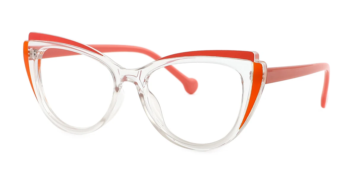 Pink Cateye Unique Gorgeous  Eyeglasses | WhereLight