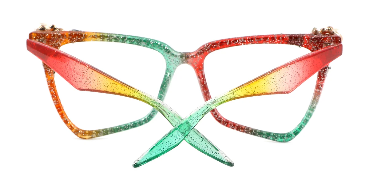 Other Butterfly Unique Gorgeous Rhinestone Custom Engraving Eyeglasses | WhereLight