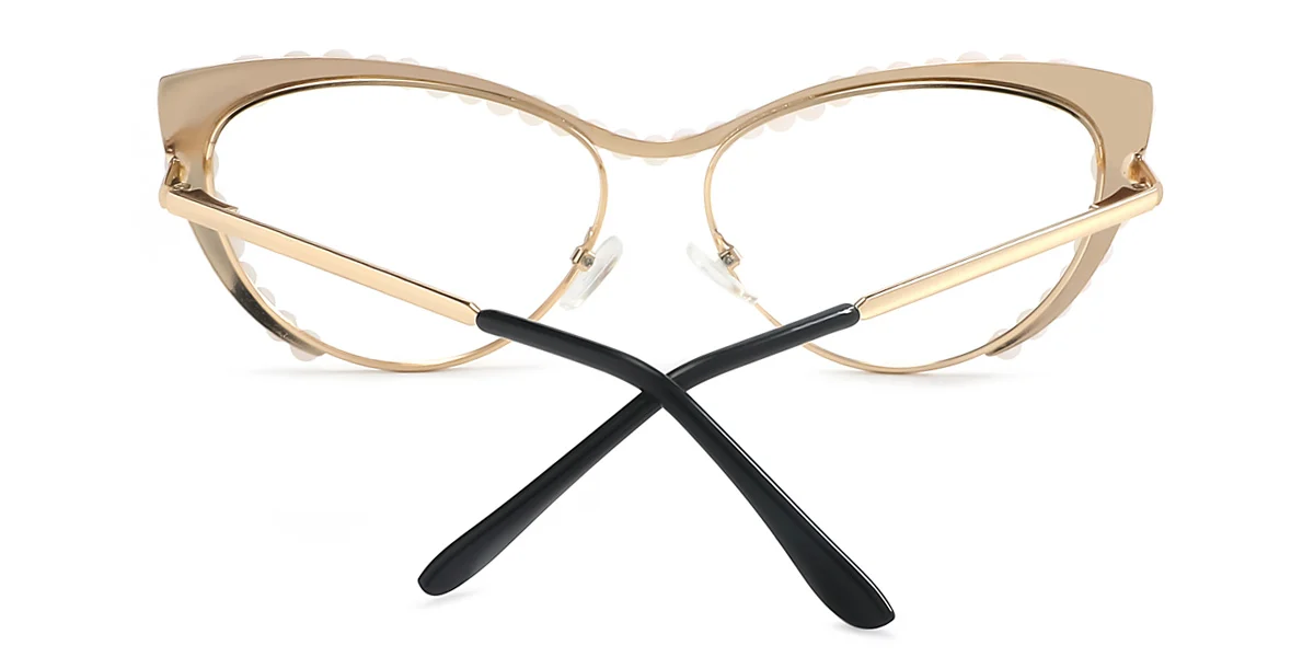 Gold Cateye Gorgeous  Eyeglasses | WhereLight