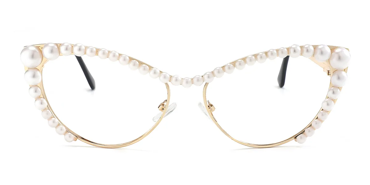 Gold Cateye Gorgeous  Eyeglasses | WhereLight