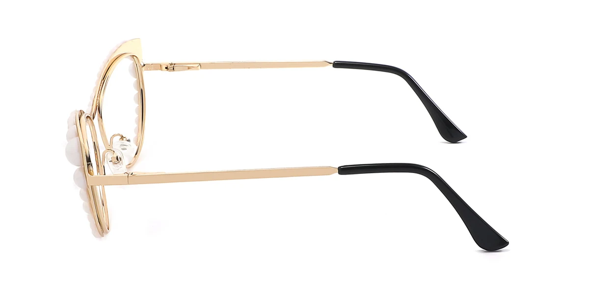 Gold Cateye Gorgeous  Eyeglasses | WhereLight