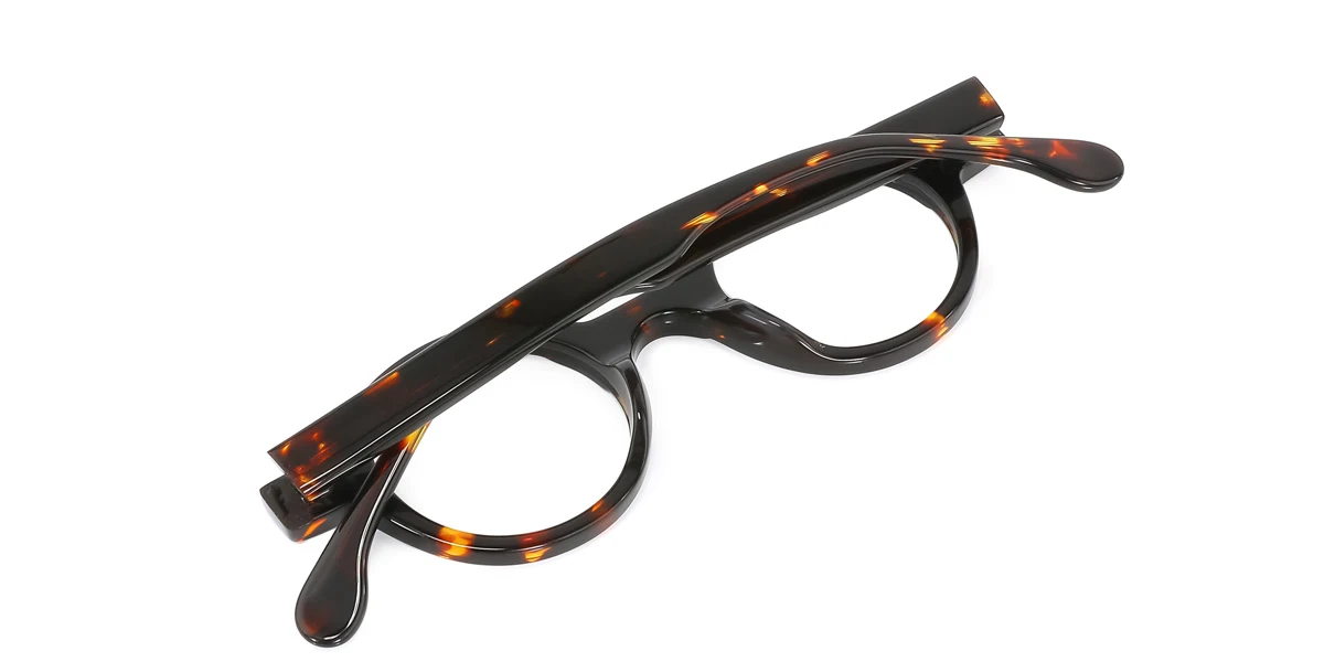 Tortoiseshell Oval Gorgeous  Eyeglasses | WhereLight