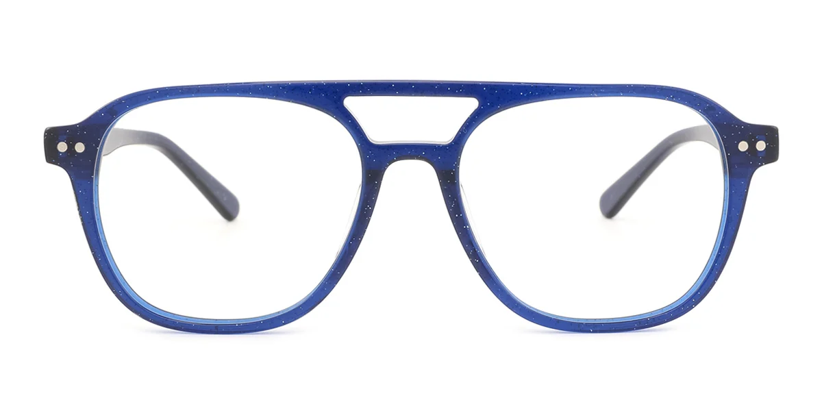 Blue Aviator Gorgeous  Eyeglasses | WhereLight
