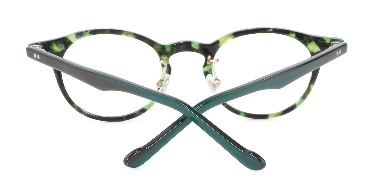 Green Oval Gorgeous  Eyeglasses | WhereLight