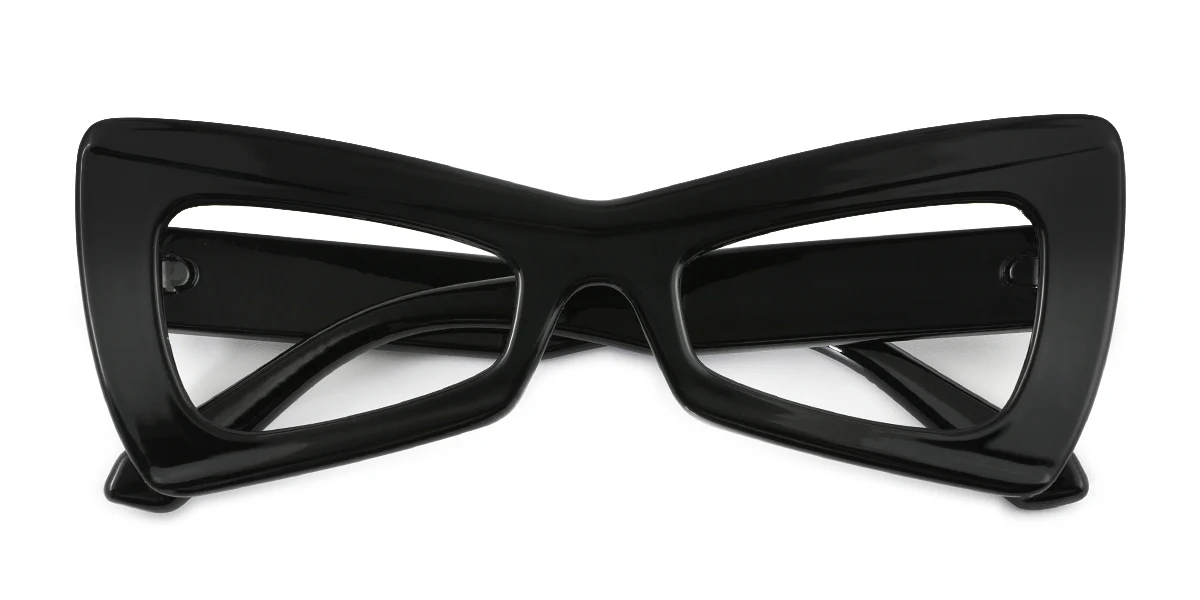 Black Butterfly Unique Custom Engraving Eyeglasses | WhereLight