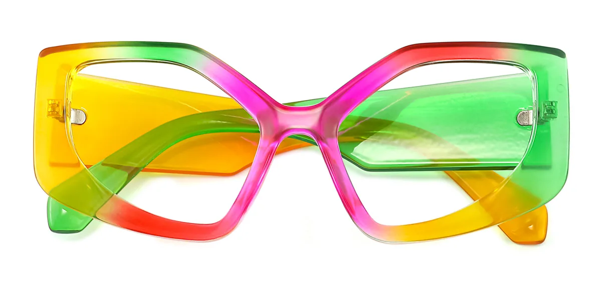 Multicolor Cateye Unique Gorgeous  Eyeglasses | WhereLight