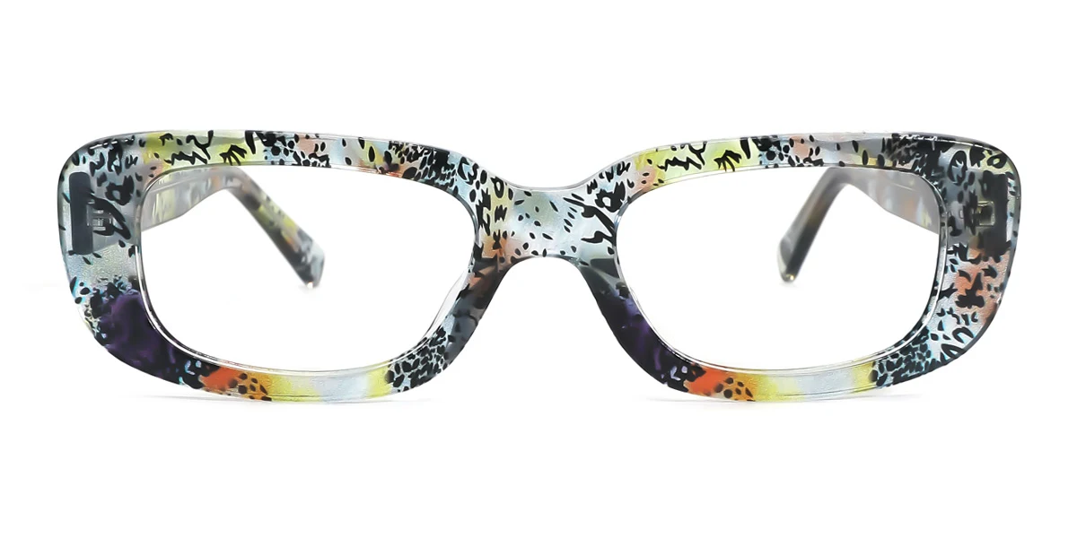 Floral Oval Gorgeous Custom Engraving Eyeglasses | WhereLight