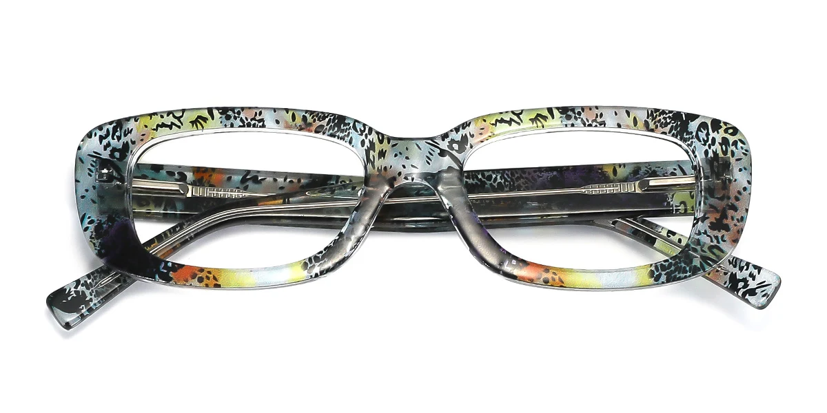 Floral Oval Gorgeous Custom Engraving Eyeglasses | WhereLight