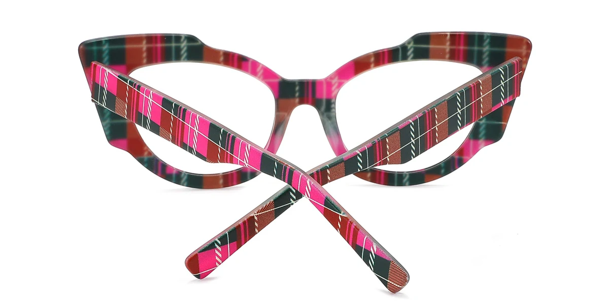 Pink Cateye Unique  Eyeglasses | WhereLight