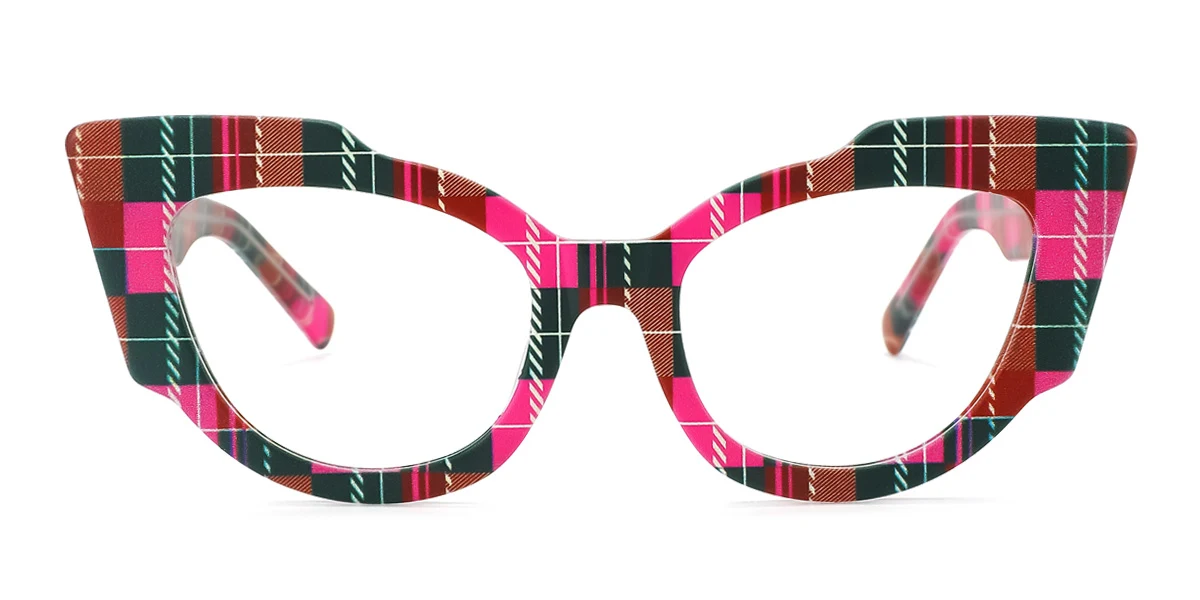 Pink Cateye Unique  Eyeglasses | WhereLight